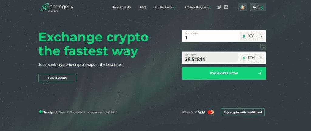 Changelly Altcoin Swap