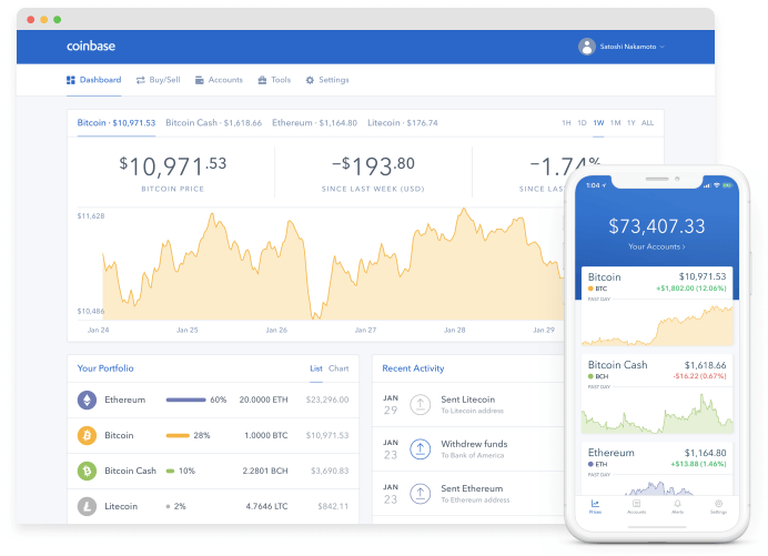 Coinbase Bitcoin Wallet