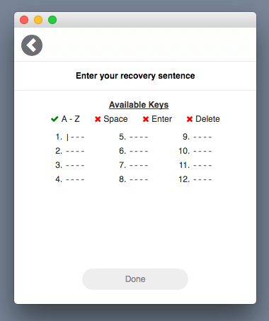 KeepKey Recover 12-Digit Pin