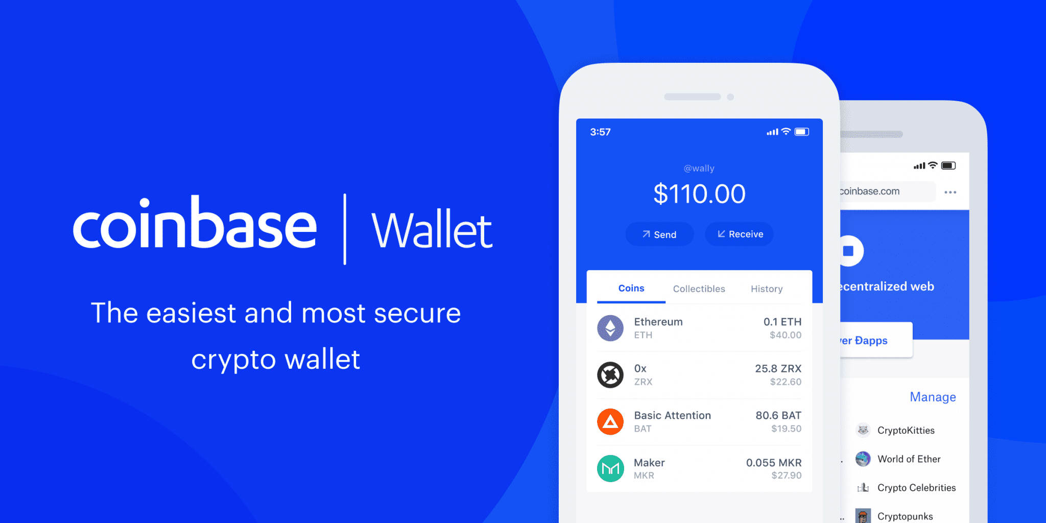 coinbase wallet 使い方