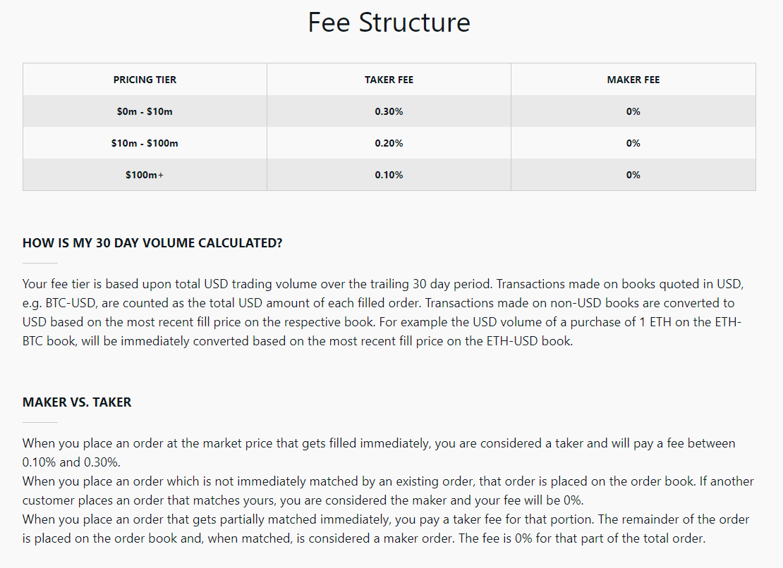 Ethereum Fees Coinbase Pro Exchange