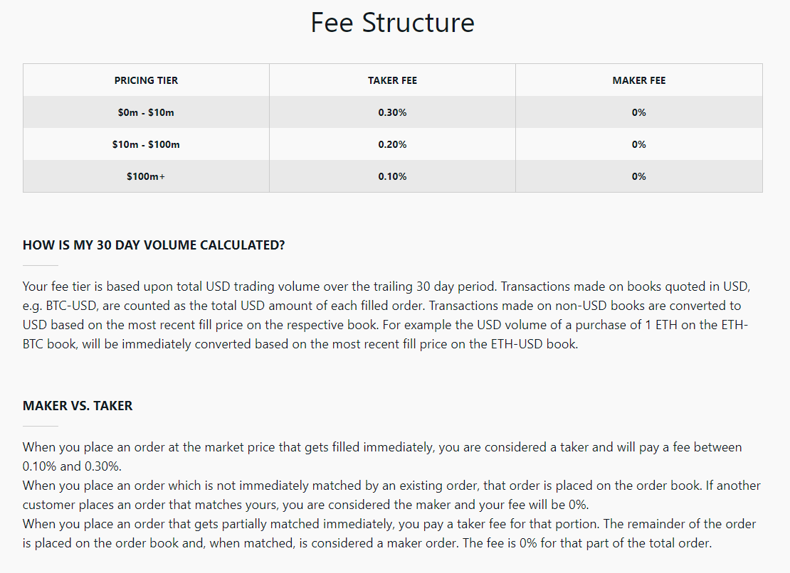 Ethereum-Gebühren Münzbasis Pro Exchange