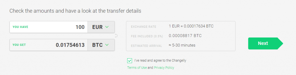 Changelly Exchange Review Step By Step Guide Cryptimi - 