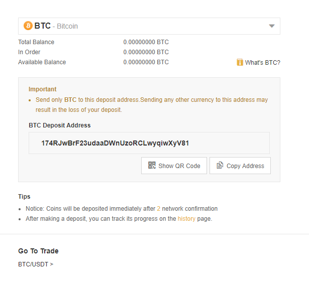 How to find bitcoin deposit address How to find bitcoin deposit address
