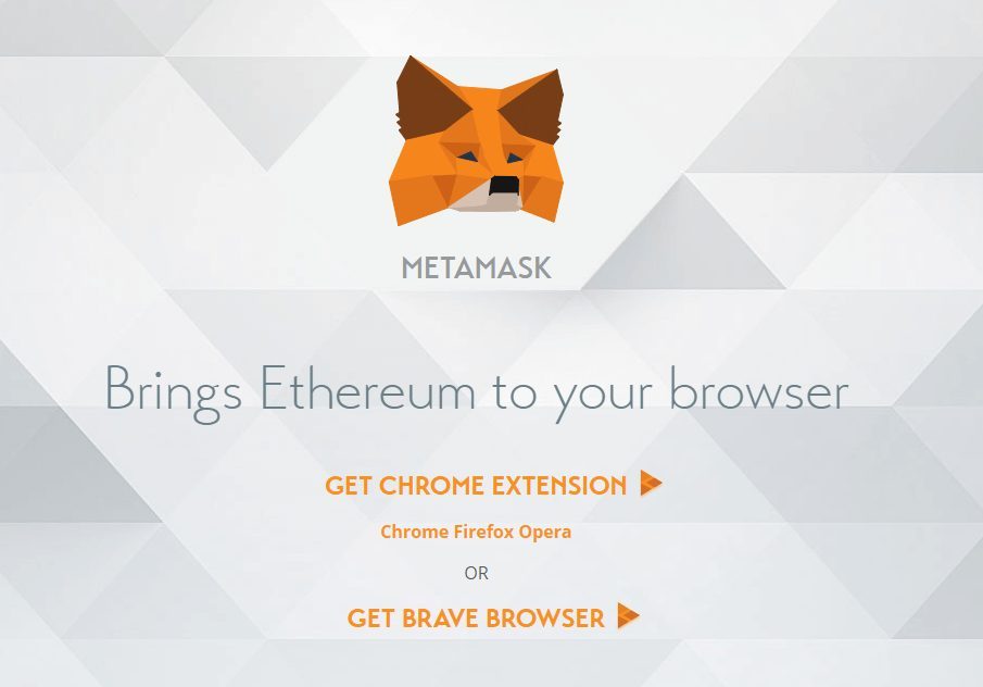 MetaMask to store Token Wallet