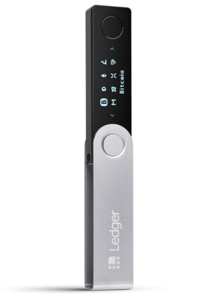 Ledger Nano X Offener Bildschirm-Modus Ein