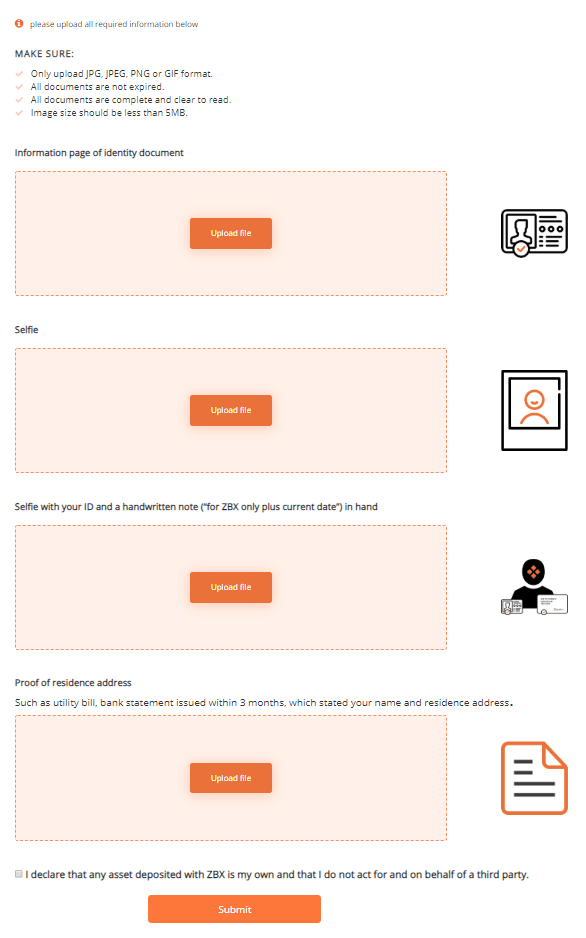 ZBX ID Verifiaction Process Review