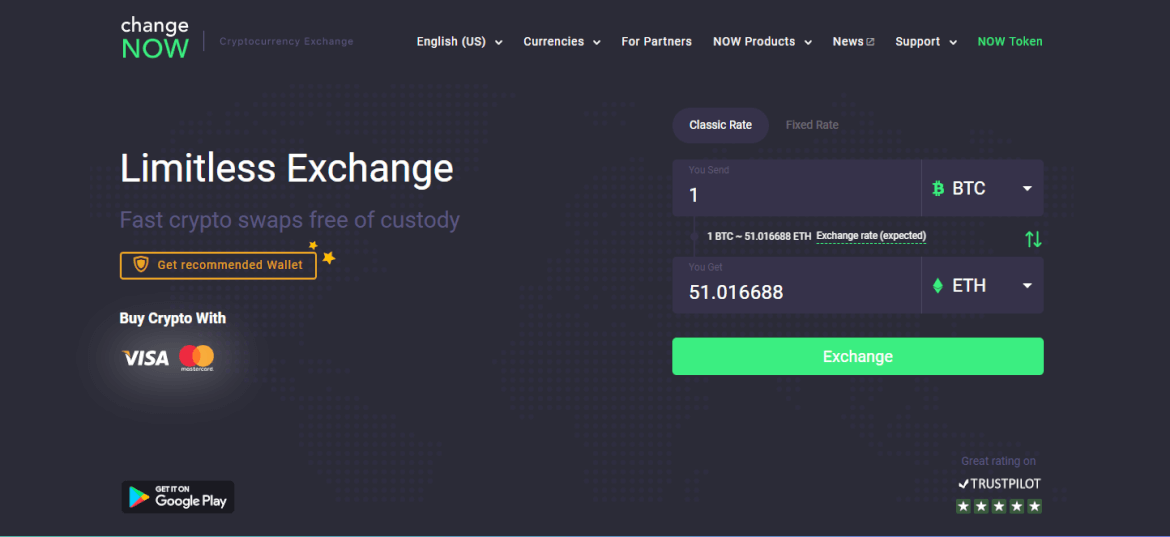 ChangeNow Exchange Review
