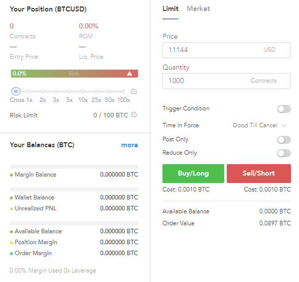 BaseFEX Buy Perpetual Contract