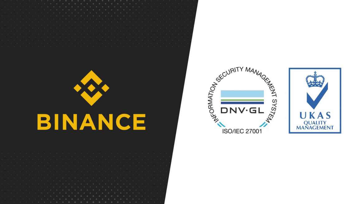 Binance Awarded Universal Security Accreditation