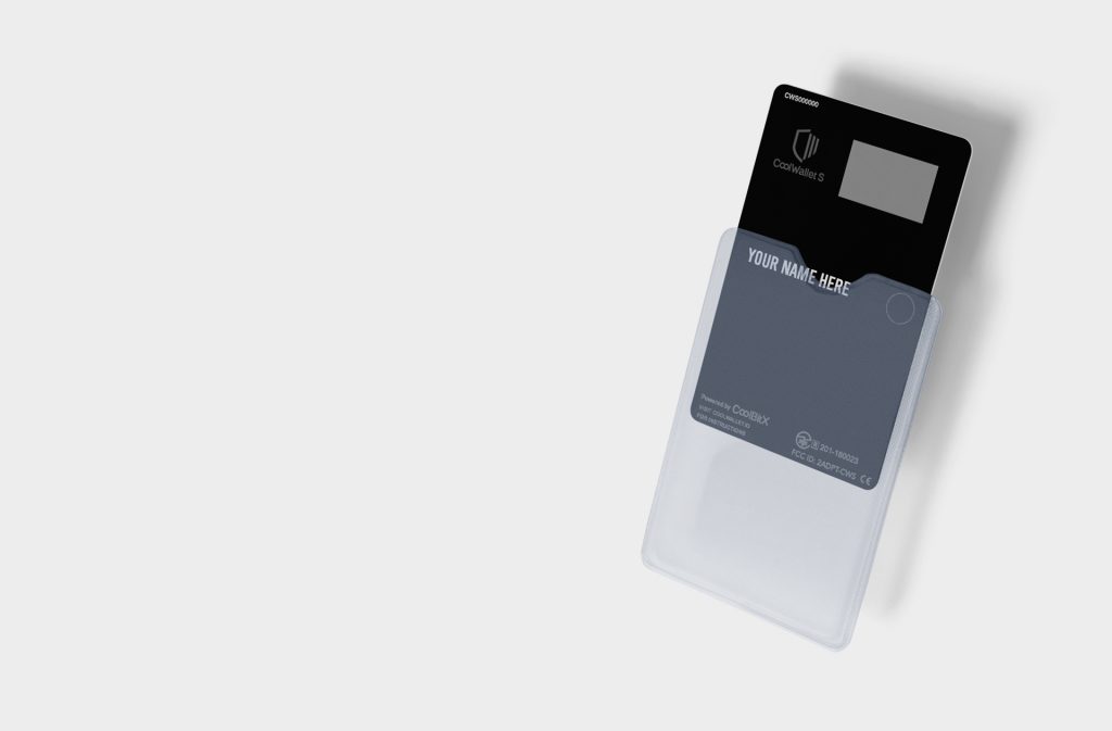 For a Limited Time, You Can Get a Personalised CoolWallet S