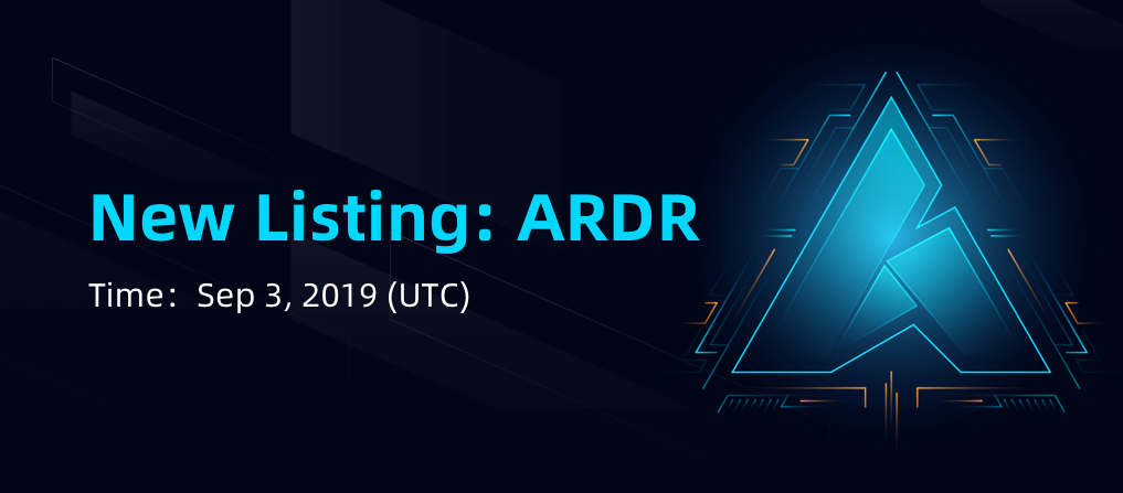 Ardor (ARDR) Online Now Listed On CoinEx
