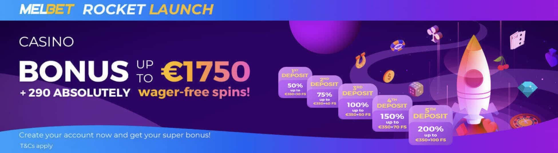 MelBet Casino Bonus