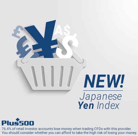 Plus500 Introduce Japanese Yen (JPY) Index