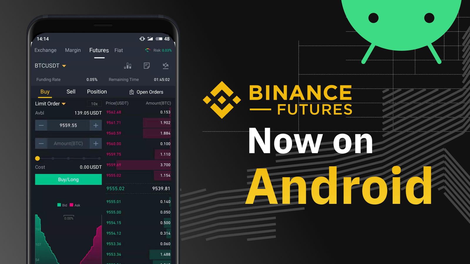 Binance Launch Futures Trading on Android App | Cryptimi