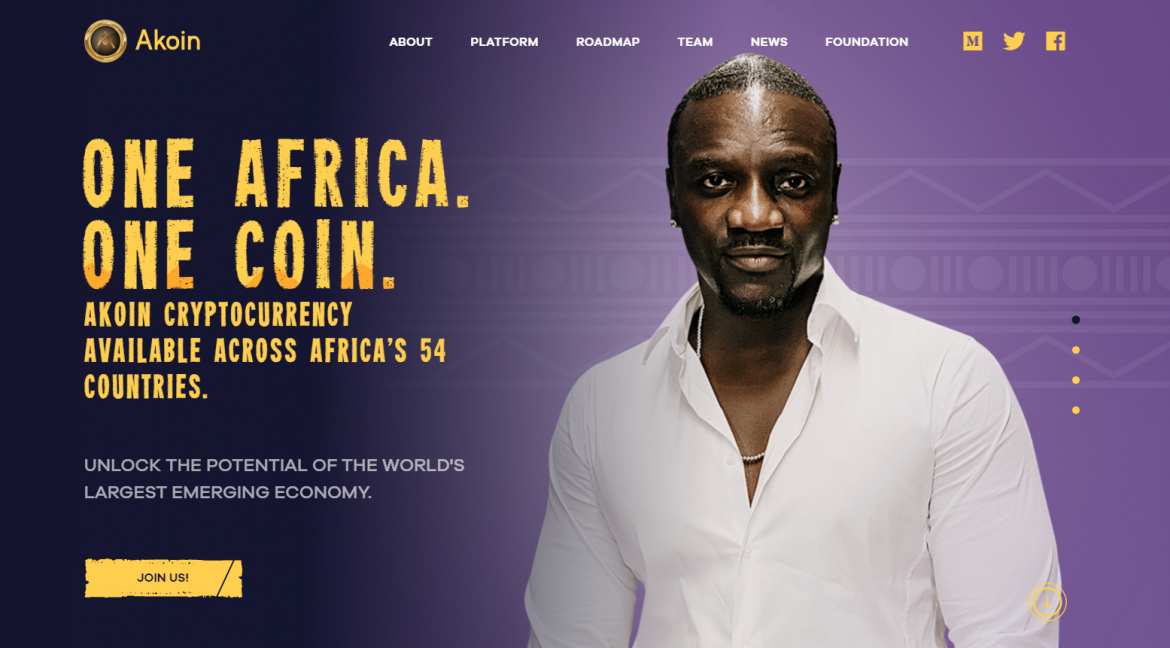 Akon’s Akoin: A Futuristic Vision and Philanthropic Mission