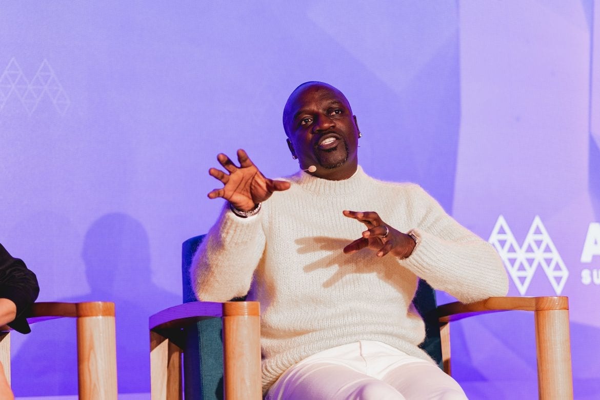 Akon discussing Akoin Cryptocurrency 