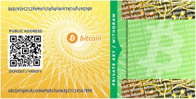 bitcoin paper wallet