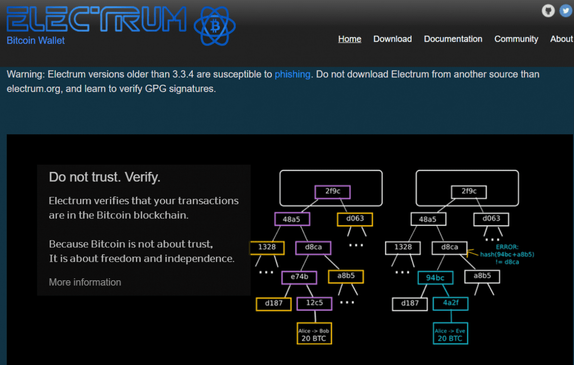 Electrum Desktop & Mobile Wallet