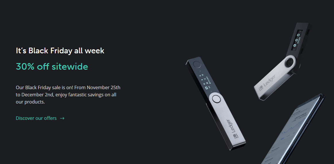 Today is Your Last Chance to Save 30% on Ledger