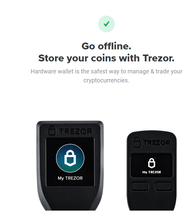 Trezor Hardware Wallet