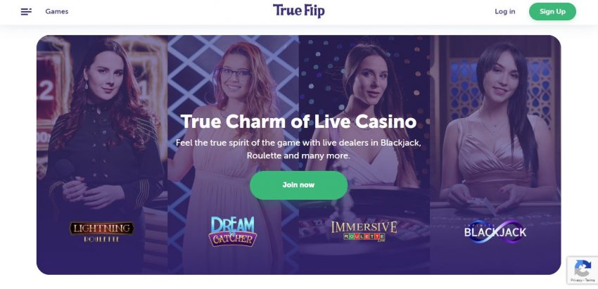 True Flip Live Casino