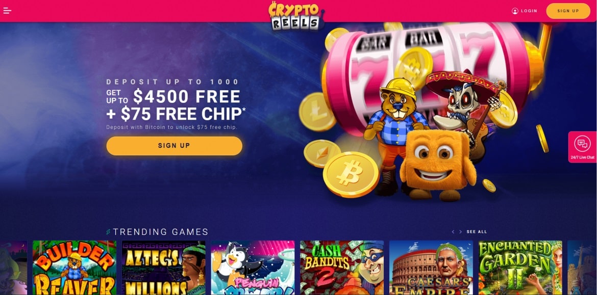 CryptoReels Casino