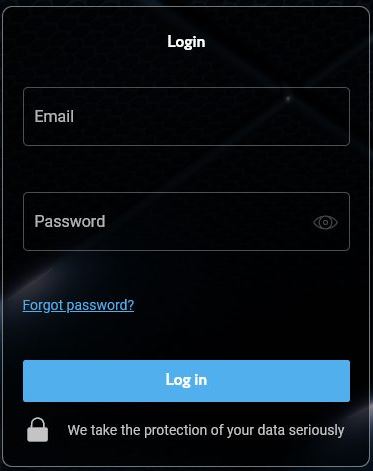 PrimeXBT Login Process