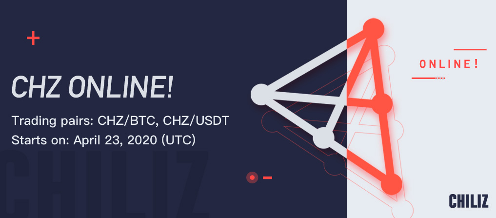 Chiliz Now Live at CoinEx