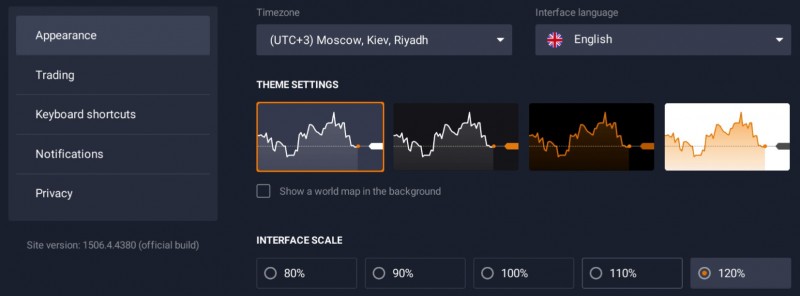 Customising Your IQ Option Experience