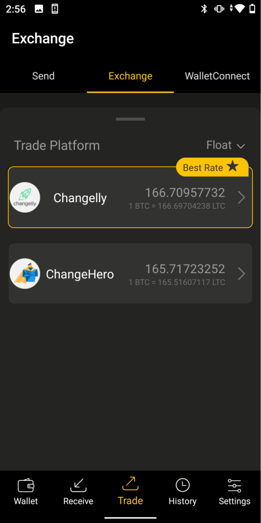 CoolBitX App Sees Updates On Exchange Feature