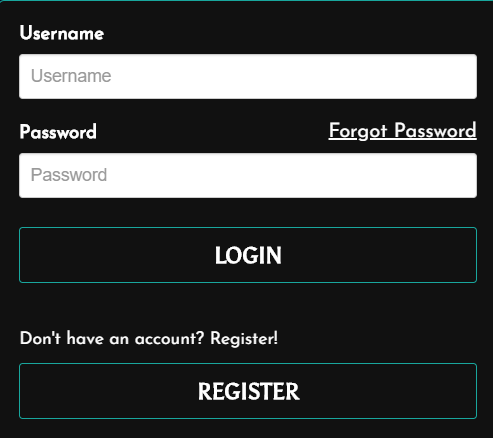 True Fortune Signup Screen