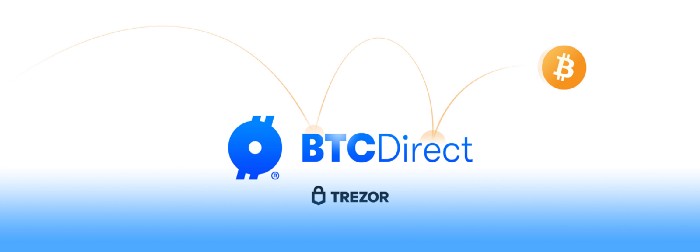 BTC Direct Now Integrated on Trezor