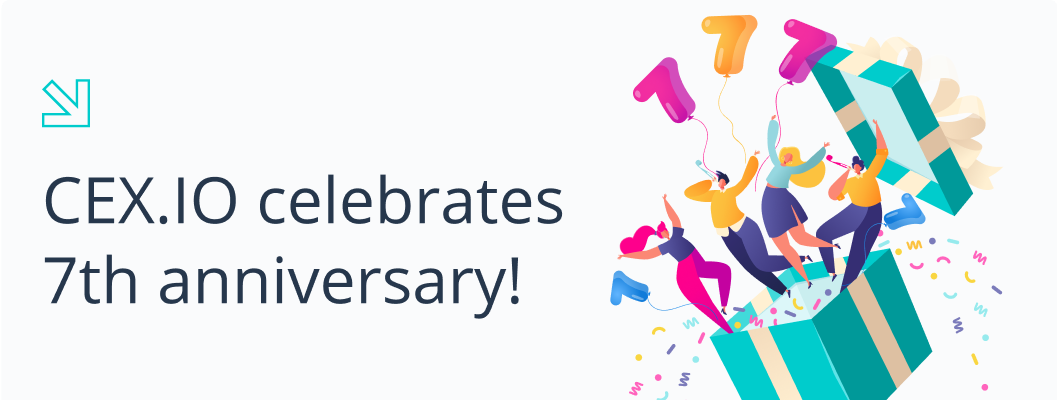 Celebrate CEX 7th Year Anniversary with Cashback