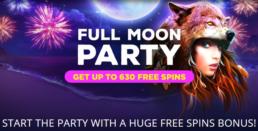 Full Moon Party All Weekend at Bitstarz