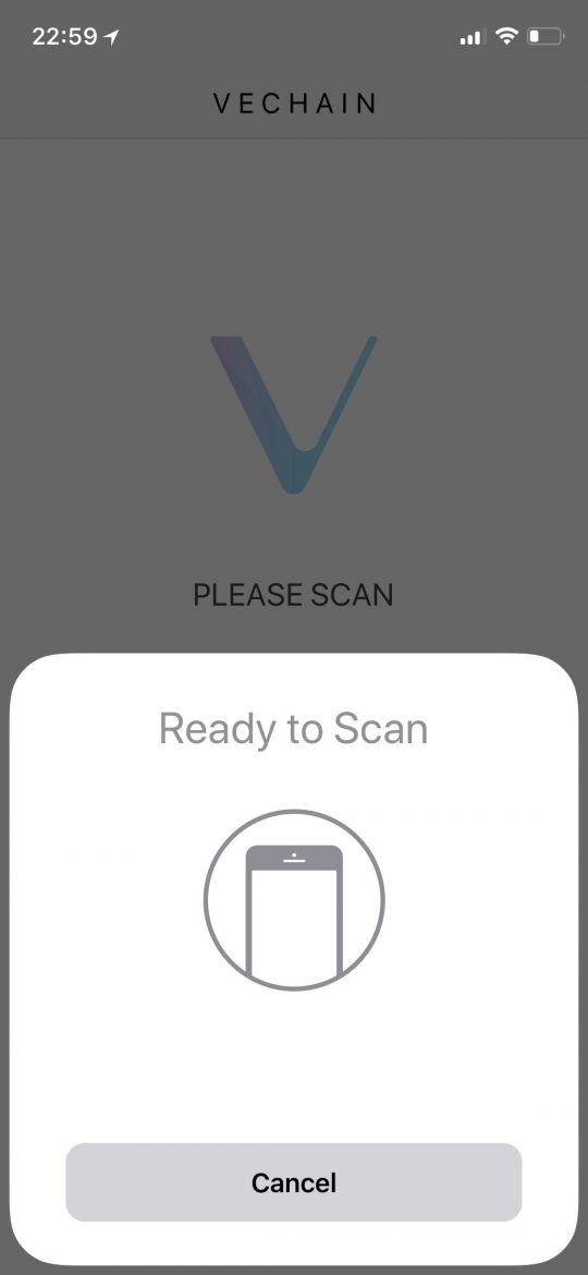 VeChain App Interface