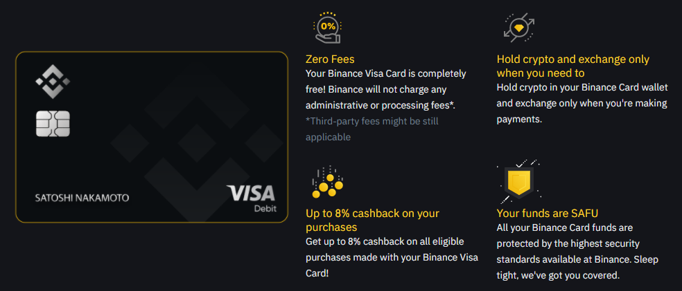 Binance Visa Cards Are Now Available in Europe