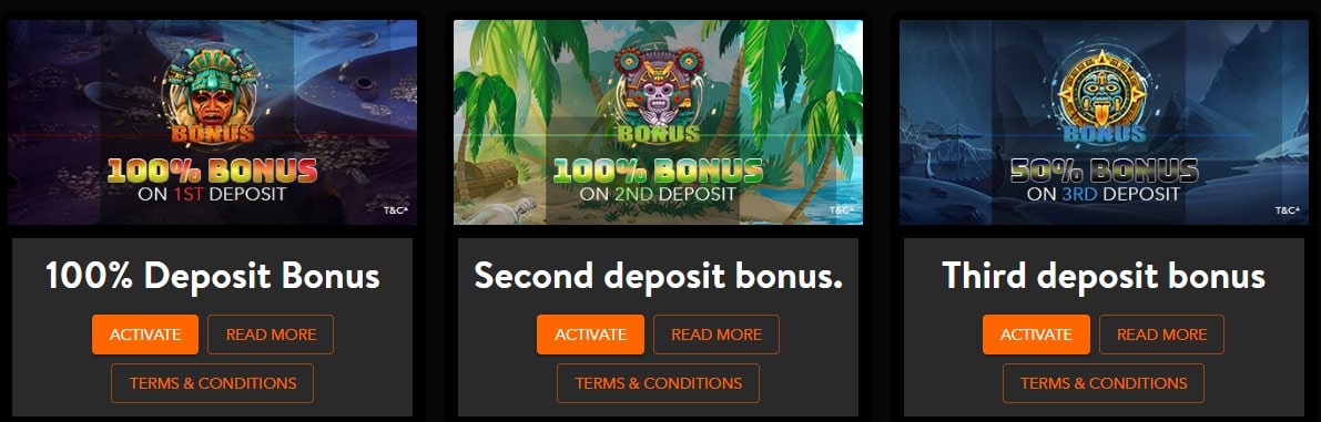 321 Crypto Casino Welcome Bonus