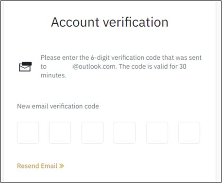 Account verification