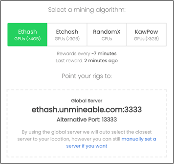 Ethash algorithm