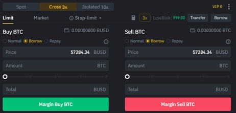 margin trading binance