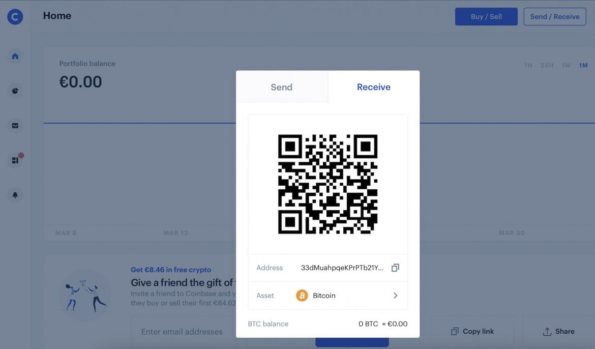 Bitcoin Address Coinbase