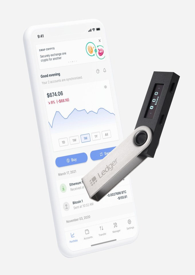 ledger nano s geldbörse produkt