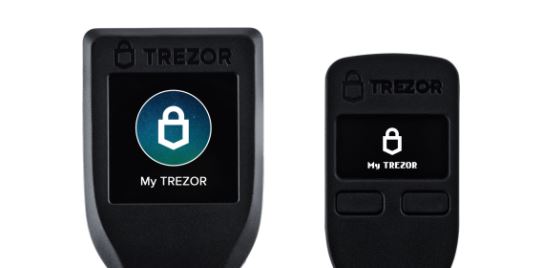 trezor hardware geldbörse