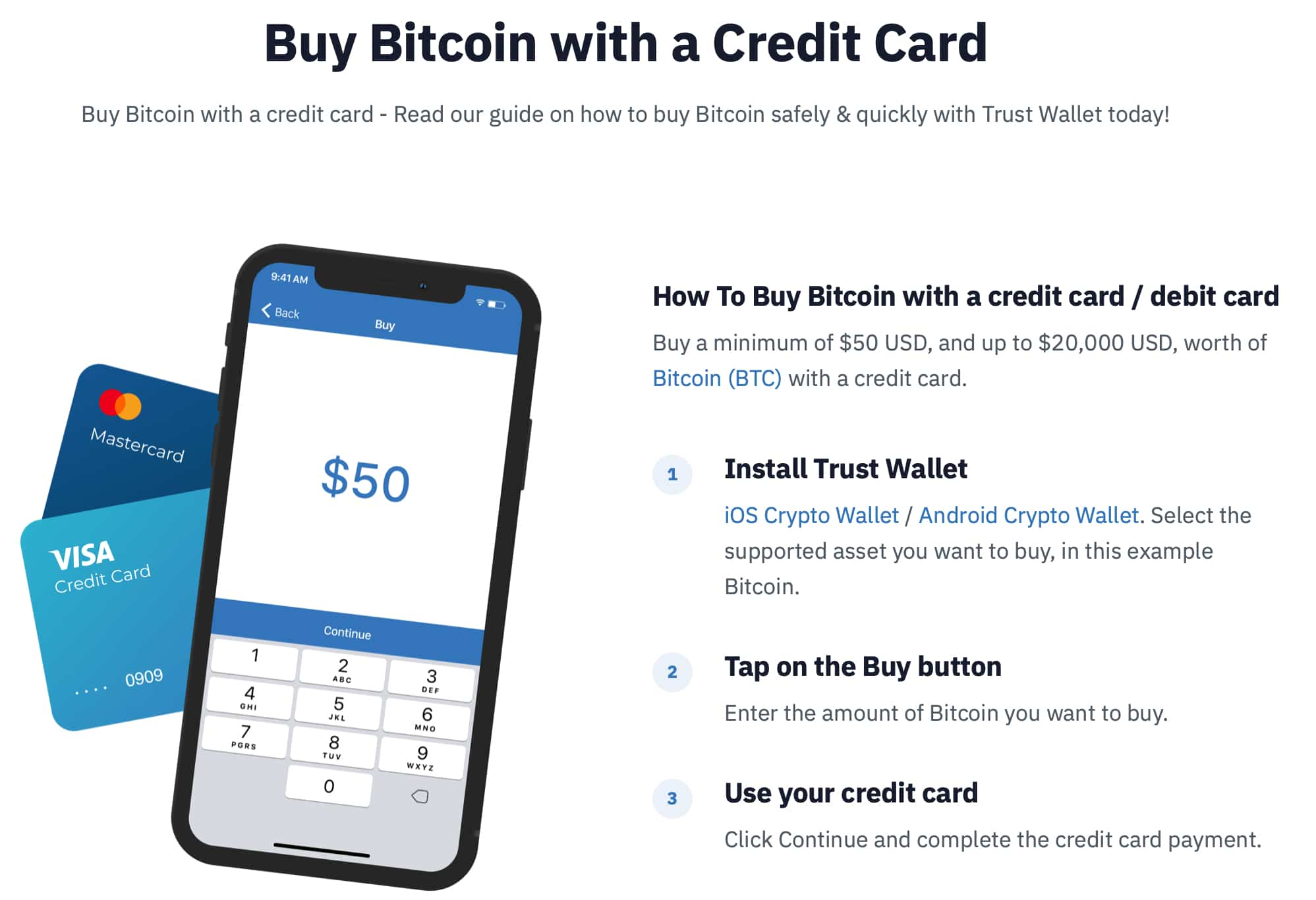 Trust Wallet Buy Bitcoin