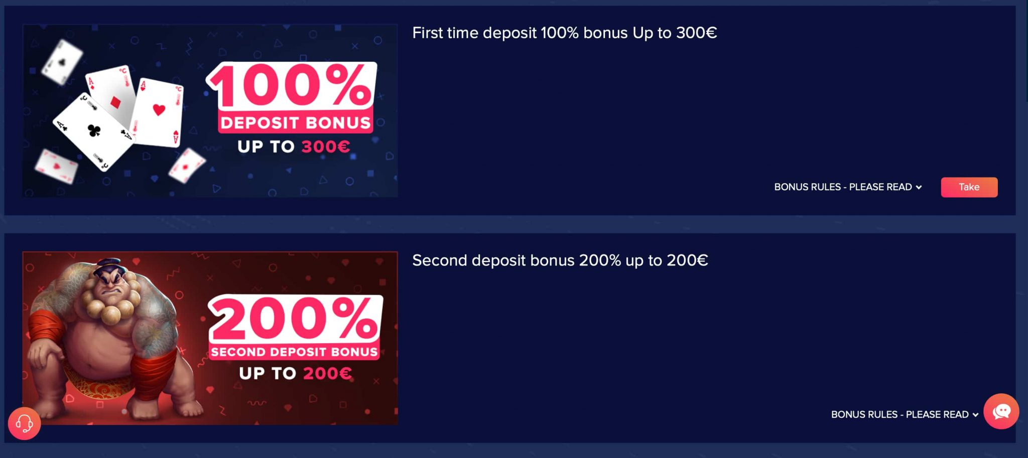 Celsius Casino Welcome Bonus